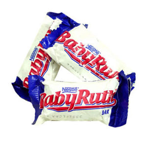 Baby Ruth Chocolate Bars, Fun Size, Small Bag Fun Size