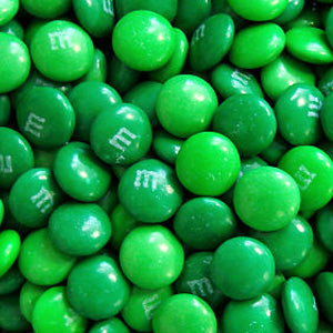 Dark Green M&Ms Candy - 5lb