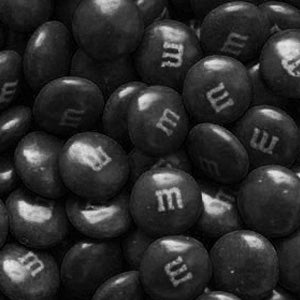 Black M&M'S Bulk Candy