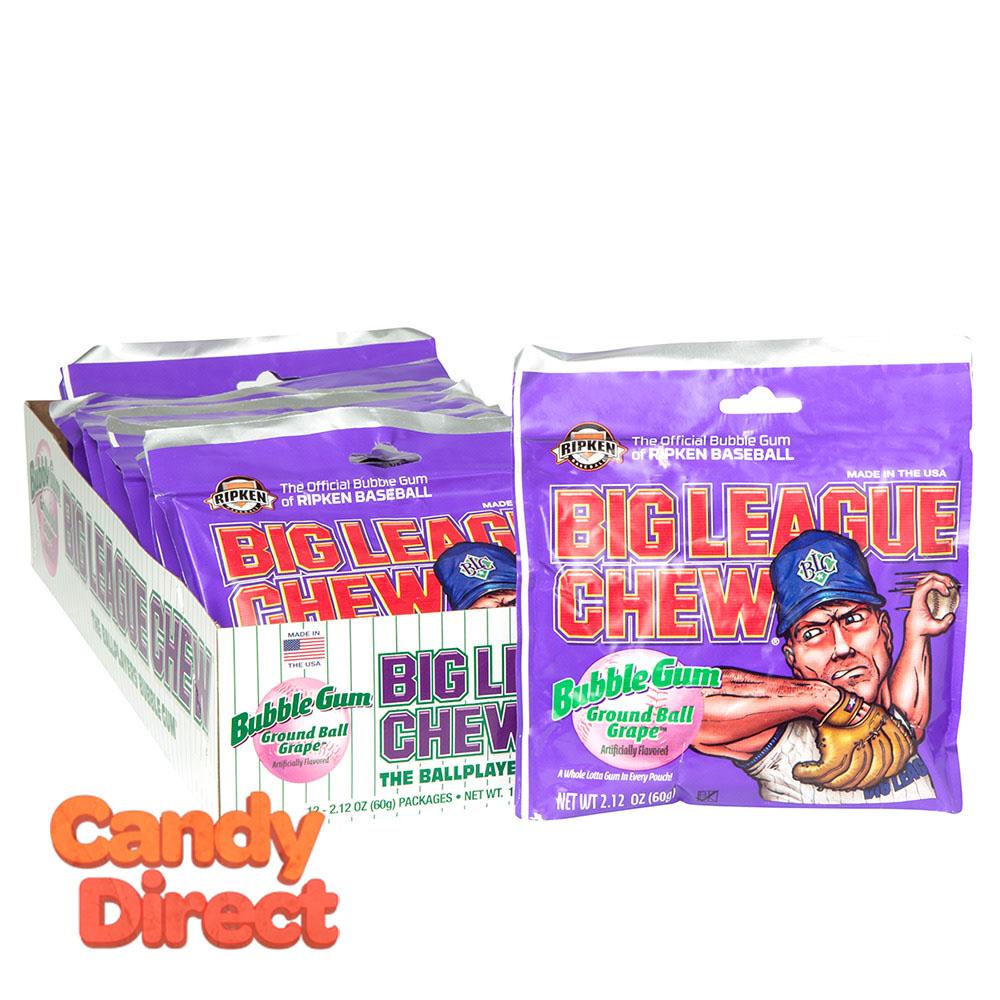 Big League Chew Gum - Ground Ball Grape