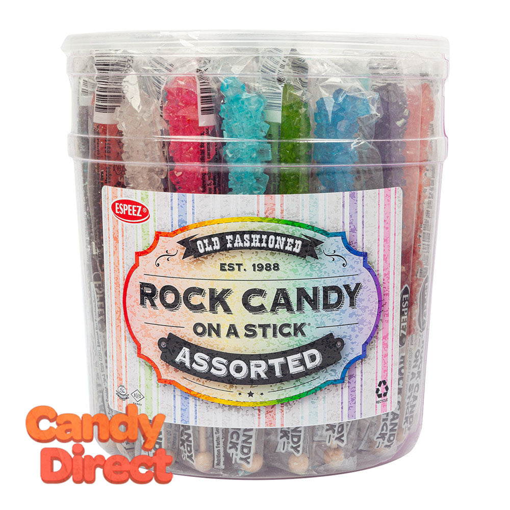 Espeez Assorted Sticks Tub Rock Candy 36ct 2954