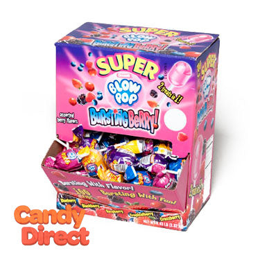 Bursting Berry Super Blow Pops - 100ct – CandyDirect.com