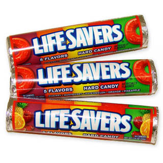 Five-Flavor Lifesavers Rolls - 20ct – CandyDirect.com