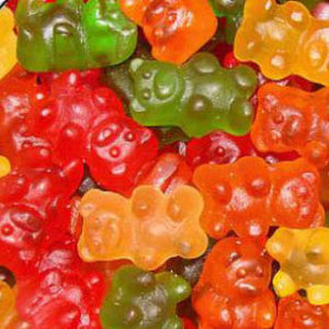Assorted Fruit Gummi Bears
