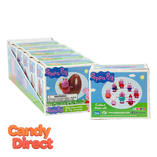 Finders Keepers Toy Surprise and Peppa Pig Chocolate 0.7oz 6ct CandyDirect