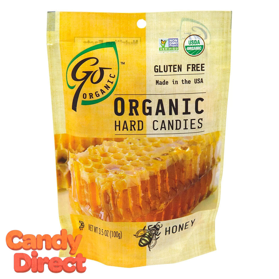 Honey Organic Hard Candy Goorganic 6ct