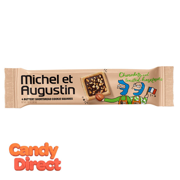 Michel Et Augustin Milk Chocolate Hazelnut 4.4oz Pouch - 6ct