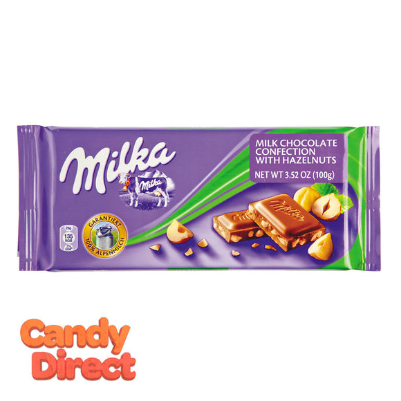 Michel Et Augustin Milk Chocolate Hazelnut 4.4oz Pouch - 6ct